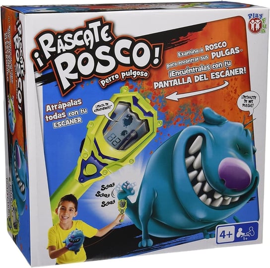 IMC Toys, gra zręcznościowa z maskotką Rosco do łapania pcheł IMC Toys