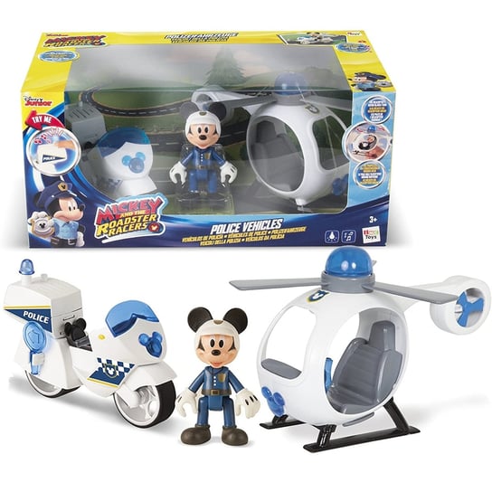 IMC Toys Myszka Mickey helikopter motor policyjny + figurka IMC Toys
