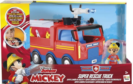 IMC Toys, wóz strażacki z figurką Mickey Super Rescue Truck IMC Toys