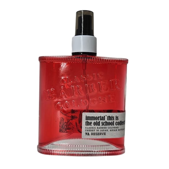 IMMORTAL RESERVE BARBER OLD SCHOOL COLOGNE 72. 150ML INSPIROWANE ŚWIATOWYMI Immortal