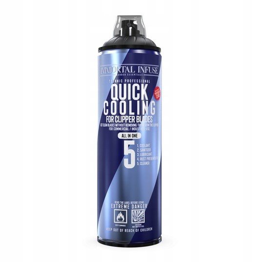 IMMORTAL Spray do konserwacji maszynek 5w1 QUICK COOLING - 500ml Immortal