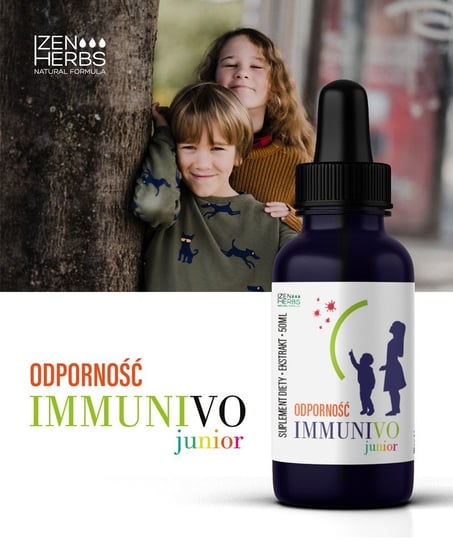 Immunivo Junior| Odporność Wyciąg 50 Ml, Organis Organis