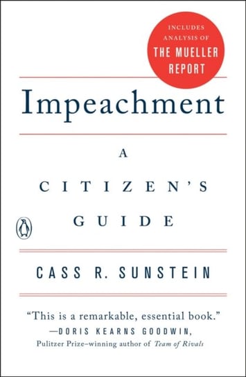 Impeachment. A Citizens Guide Sunstein Cass R.