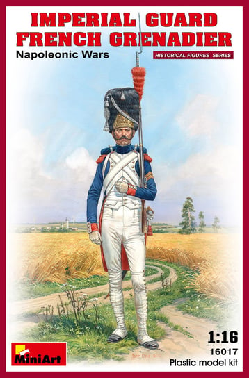 Imperial Guard French Grenadier. Napoleonic Wars 1:16 MiniArt 16017 MiniArt