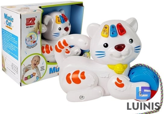 Import Lean Toys, Edukacyjna zabawka dla niemowlaka, tygrys Lean Toys