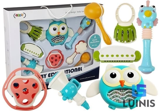 Import Lean Toys, Zestaw zabawek edukacyjnych dla niemowląt Lean Toys