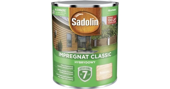 Impregnat Classic Hybrydowy Bezbarwny 0,75L Sadolin SADOLIN