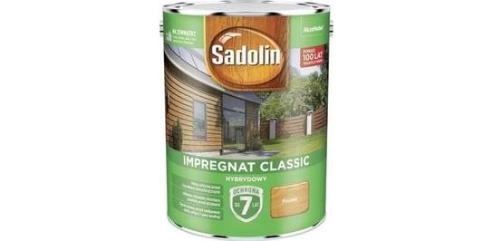 Impregnat Classic Hybrydowy Piniowy 4,5L Sadolin SADOLIN