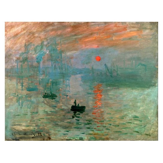 Impression. Sunrise - Claude Monet 80x100 Legendarte