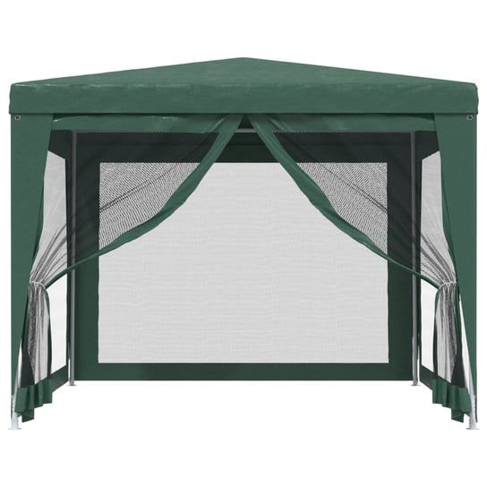 Imprezowy namiot z 4 ścianami z siatki, antracytowy , 3x3 m, HDPE Shumee
