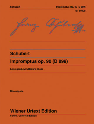 Impromptus op. 90 (D899) Universal Edition Ag
