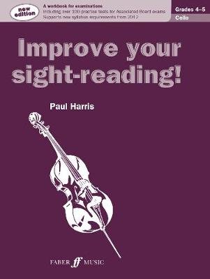 Improve Your Sight-Reading! Cello Grades 4-5 Harris Paul