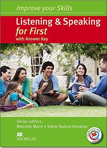Improve your Skills: Listening & Speaking for First Student's Book with key & MPO Pack Mann Malcolm