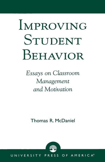 Improving Student Behavior Mcdaniel Thomas R.