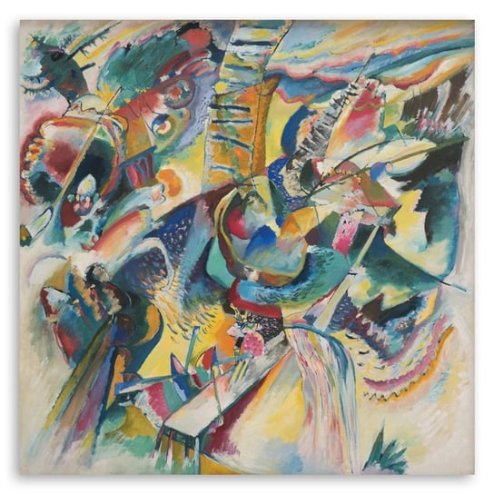 Improvisation Klamm - Wassily Kandinsky 50x50 Legendarte