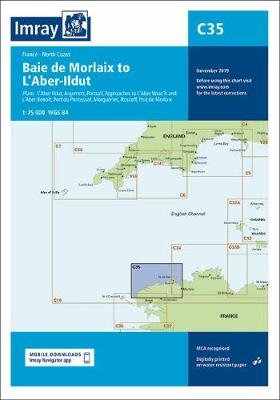 Imray Chart C35: Baie de Morlaix to L'Aber-Ildut Imray Imray