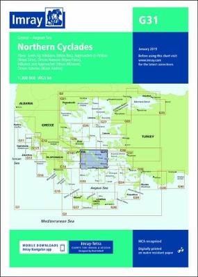 Imray Chart G31: Northern Cyclades Imray Imray