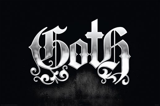 In Goth We Trust - plakat 91,5x61 cm reinders