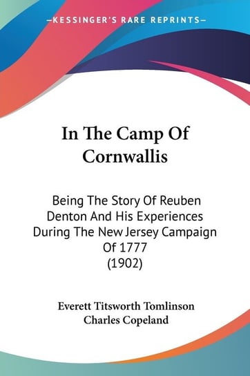 In The Camp Of Cornwallis Everett Titsworth Tomlinson