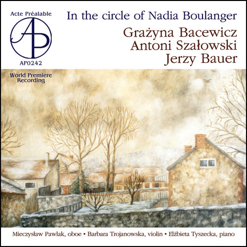 In The Circle of Nadia Boulanger Pawlak Mieczysław, Trojanowska Barbara, Tyszecka Elżbieta