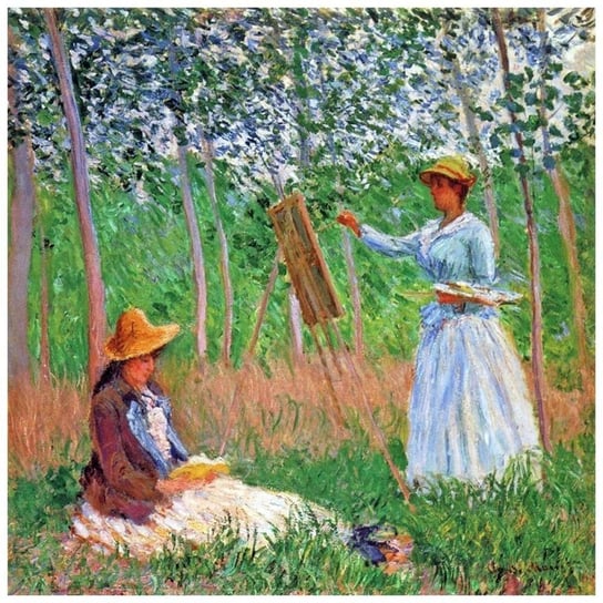 In The Woods At Giverny - Claude Monet 50x50 Legendarte