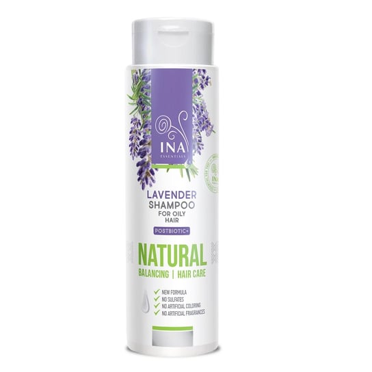 Ina Essentials, Lavender Shampoo Naturalny Szampon Lawendowy Do Włosów Przetłuszczających Się, 200ml INA ESSENTIALS