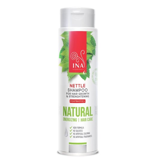 Ina Essentials, Nettle Shampoo Naturalny Szampon Pokrzywowy Przeciw Wypadaniu Włosów, 200ml INA ESSENTIALS