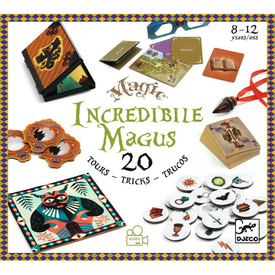 Incredibile Magus - Zestaw 20 Sztuczek Magicznych Djeco Djeco