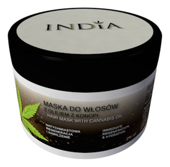 India, Cannabis Oil, maska do włosów z Olejem z Konopi, 200 ml India