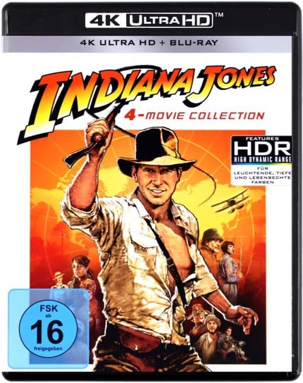 Indiana Jones 1-4: Raiders of the Lost Ark / Indiana Jones and the Temple of Doom / Indiana Jones and the Last Crusade / Indiana Jones and the Kingdom of the Crystal Skull Spielberg Steven