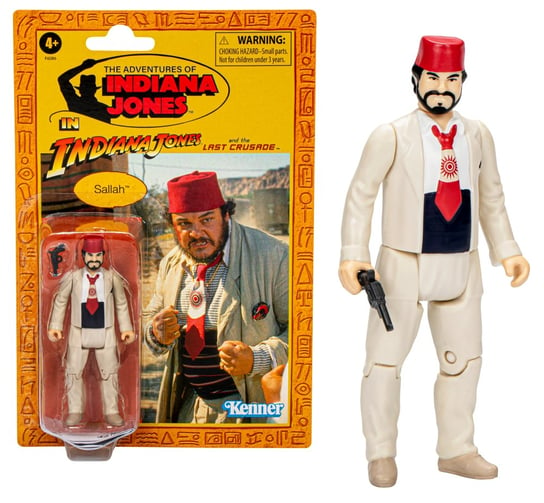 Indiana Jones 3 - Sallah - Figurka Retro Colection 10Cm Hasbro