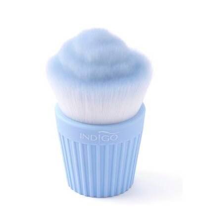Indigo Cupcake Brush- Pastel Blue Indigo