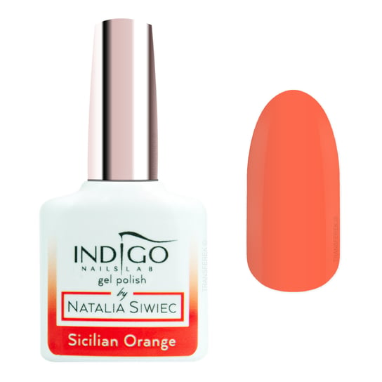 Indigo Gel Polish Lakier Hybrydowy Sicilian Orange 7ml Indigo