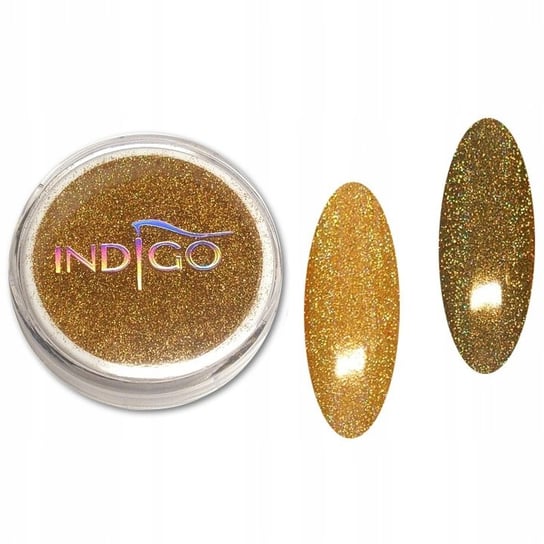 Indigo Pyłek Holo Gold 2,5g Indigo Nails Lab