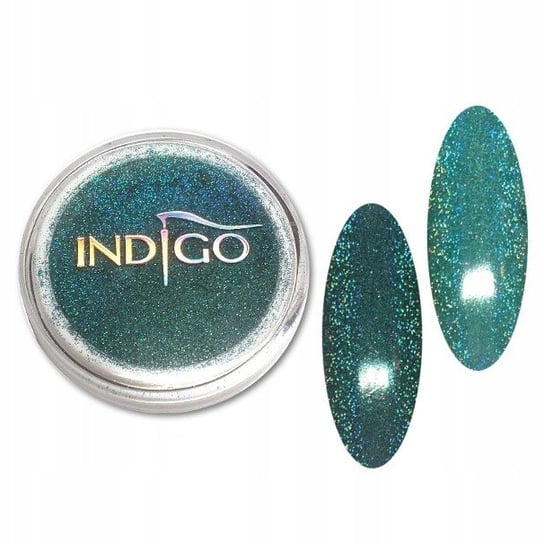 Indigo Pyłek Holo n Green 2,5g Indigo Nails Lab
