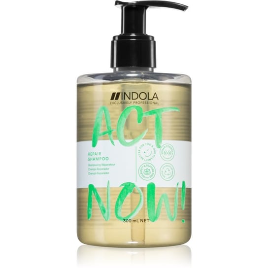 Indola Act Now! Repair oczyszczający szampon odżywczy do włosów 300 ml Indola