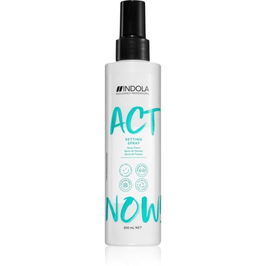 Indola Act Now! Setting spray do włosów o lekkim utrwaleniu 200 ml Indola