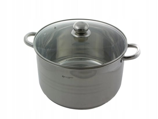 INDUKCJA GARNEK stal z POKRYWKĄ 14,5L 32cm 7311 inna (Inny)