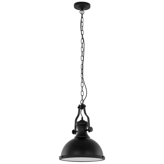 Industrialna LAMPA wisząca MAEVA MDM-2569/1 Italux metalowa OPRAWA zwis loft czarny ITALUX
