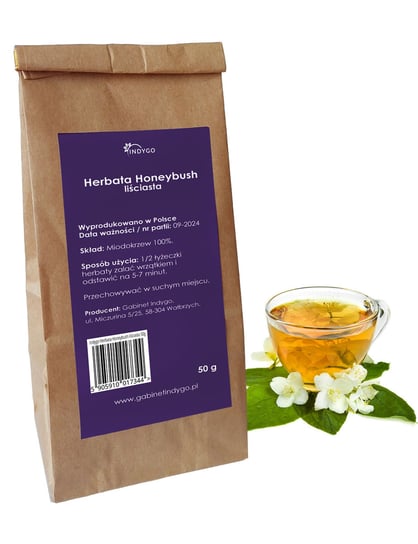 Indygo Herbata Honeybush Liściasta 50G Inna marka