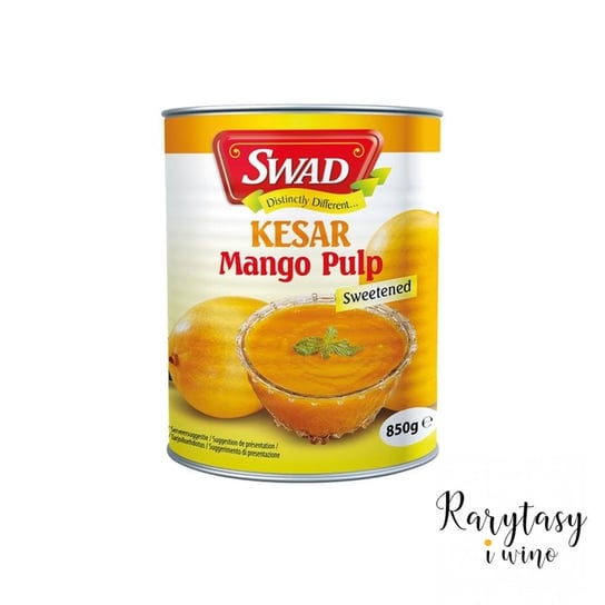 Indyjska Pulpa z Owoców Mango Kesar "Kesar Mango Pulp Sweetened" 850g SWAD Inna marka