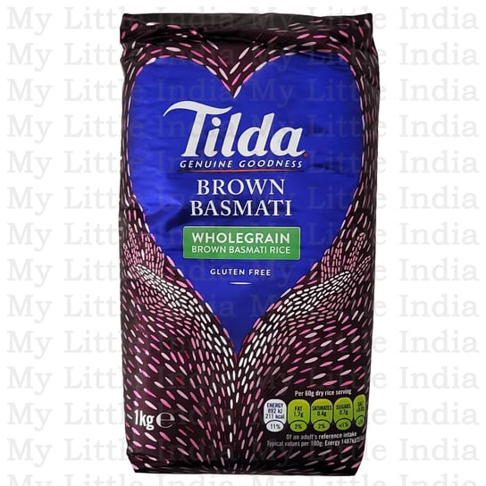 Indyjski ryż Tilda basmati brązowy 1 kg Tilda