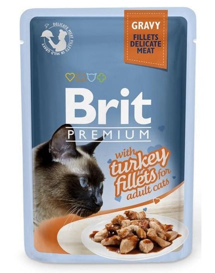 Indyk Brit Premium Cat Fillets, 85 g Brit
