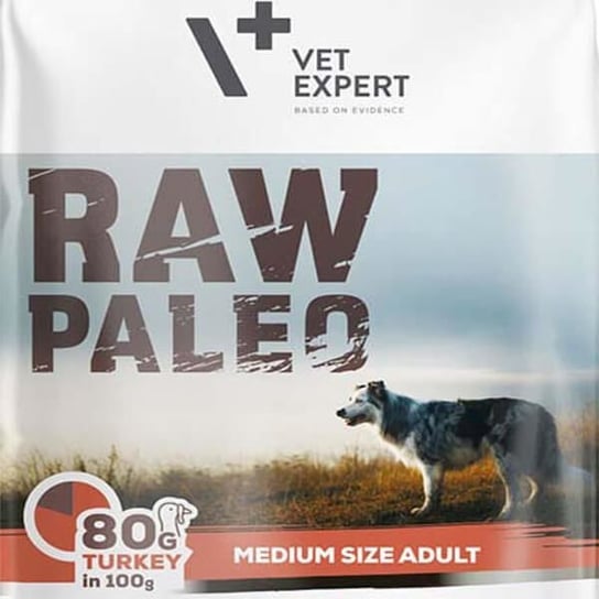 Indyk dla psów VETEXPERT Raw Paleo, 10 kg VETEXPERT
