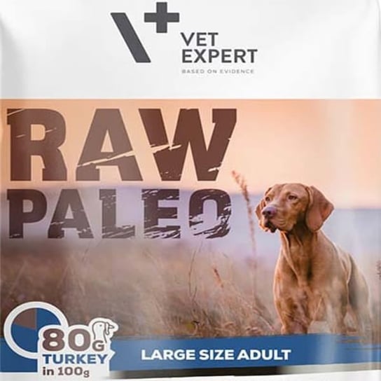 Indyk dla psów VETEXPERT Raw Paleo, 12 kg VETEXPERT