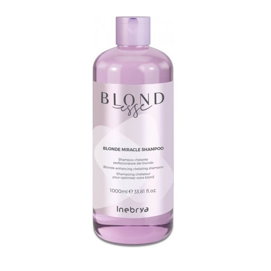 Inebrya, Blondesse, odżywczy szampon do włosów blond, 1000 ml Inebrya