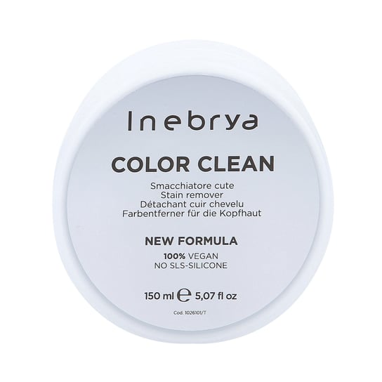 Inebrya, Color Clean, Krem do usuwania ze skóry pozostałości farby podczas koloryzacji, 150 ml Inebrya