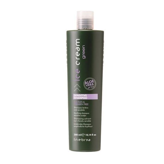 Inebrya, Green, szampon ekologiczny do wrażliwej skóry głowy, 300 ml Inebrya