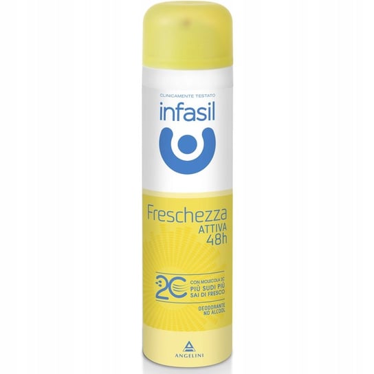 Infasil Neutro Deo, Antyperspiranty, Aktywna Świeżość 48h, 150ml Infasil