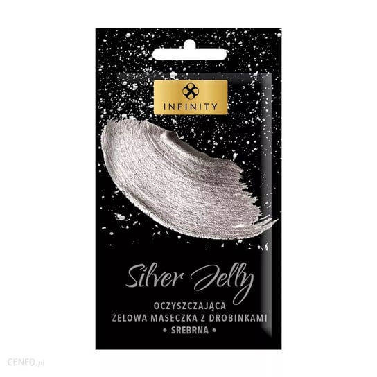 Infinity, Jelly, Oczyszczająca żelowa maseczka do twarzy Silver, 10 ml Infinity